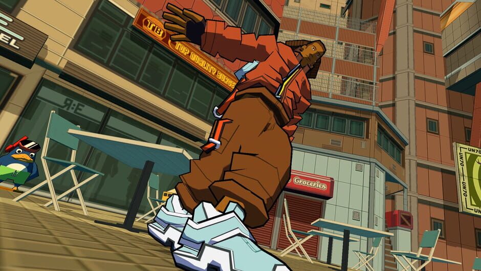 Capture de Bomb Rush Cyberfunk