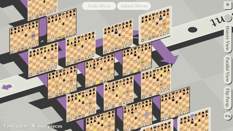 Capture de 5D Chess With Multiverse Time Travel