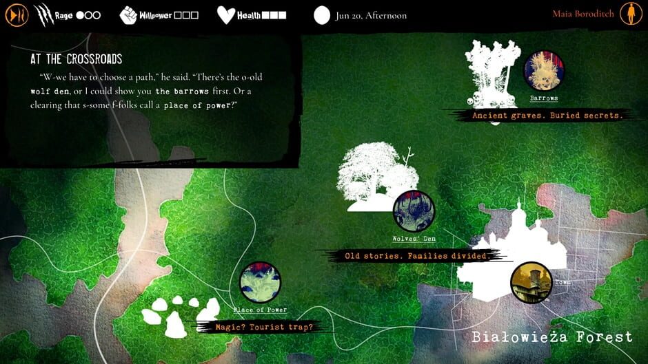 Capture de Werewolf: The Apocalypse - Heart of the Forest