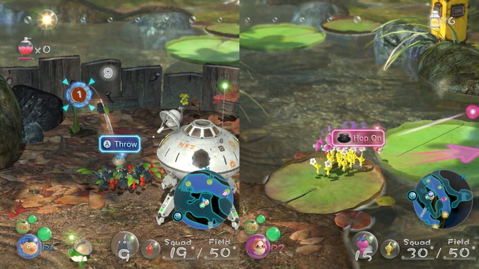 Capture de Pikmin 3 Deluxe