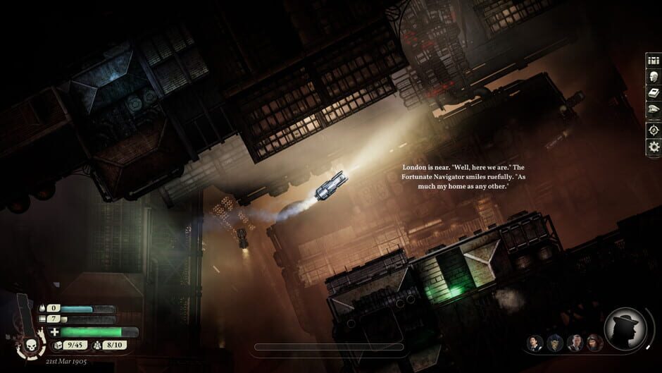 Capture de Sunless Skies