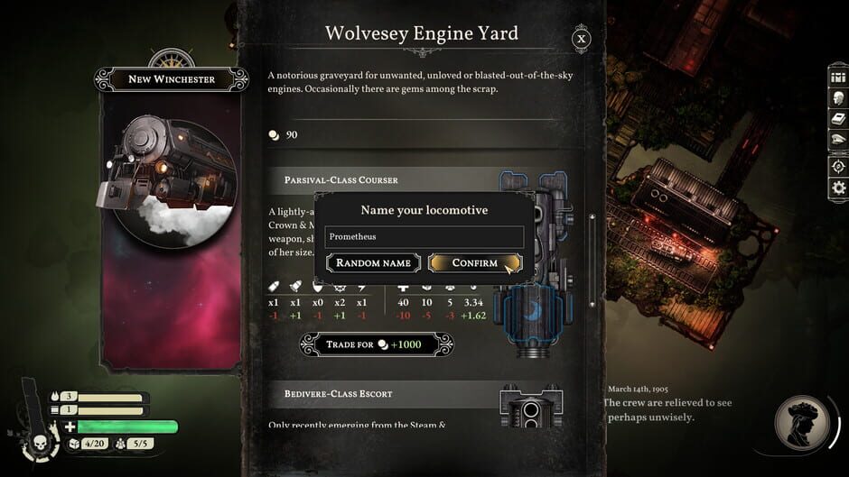 Capture de Sunless Skies