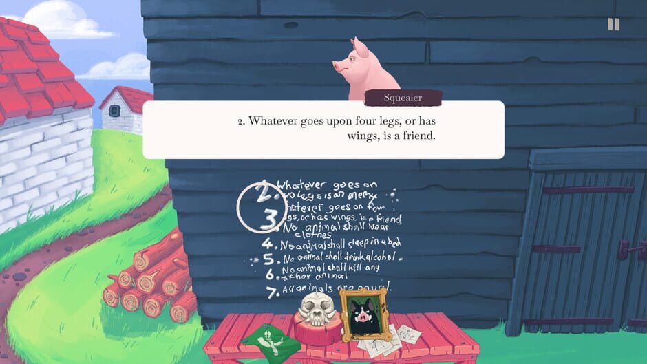Capture d’Orwell's Animal Farm