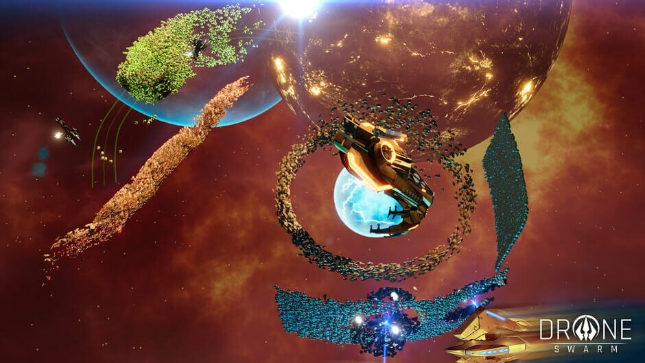 Capture de Drone Swarm