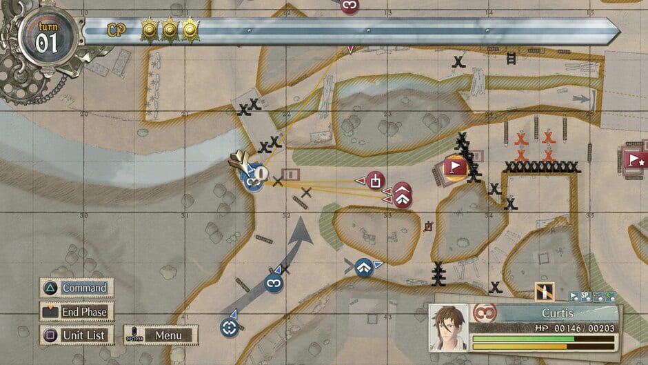 Capture de Valkyria Chronicles 4