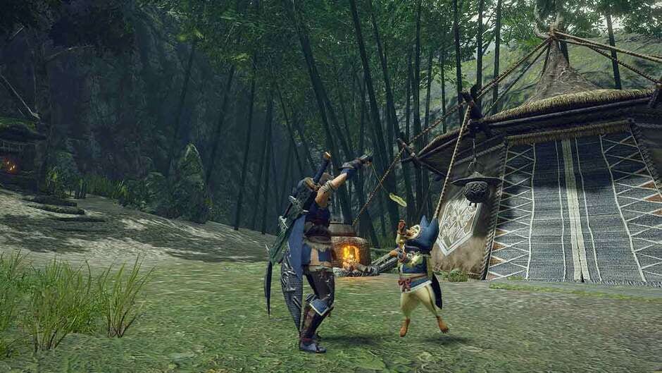 Capture de Monster Hunter Rise