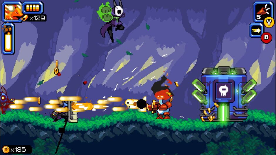 Capture de Mighty Goose