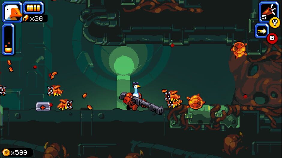 Capture de Mighty Goose