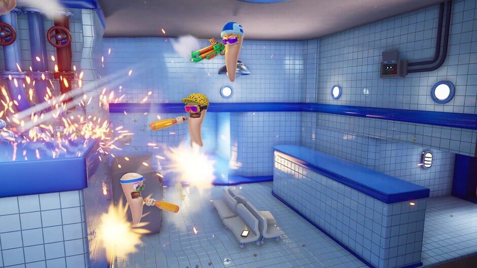 Capture de Worms Rumble