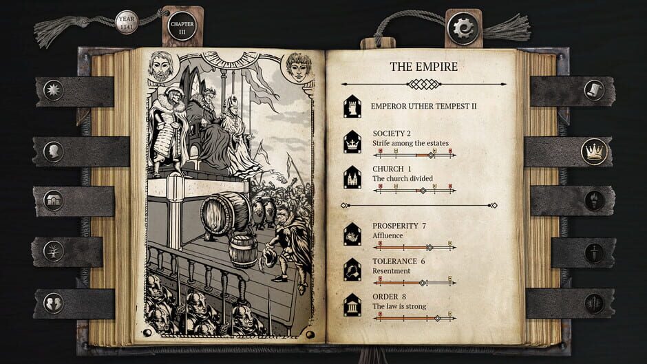 Capture de The Life and Suffering of Sir Brante