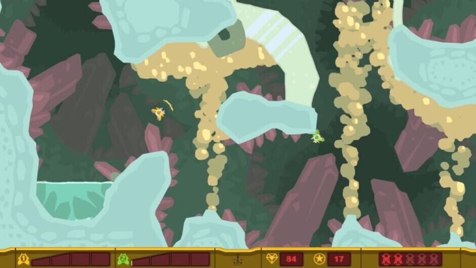 Capture de PixelJunk Shooter