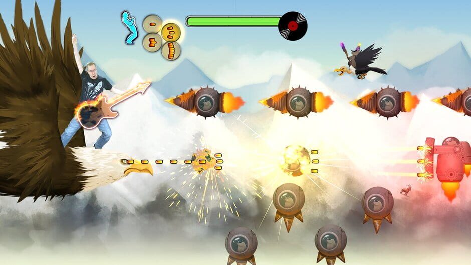 Capture d’Air Guitar Warrior for Kinect