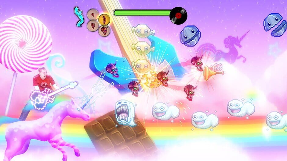 Capture d’Air Guitar Warrior for Kinect