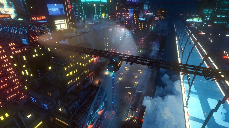Capture de Cloudpunk