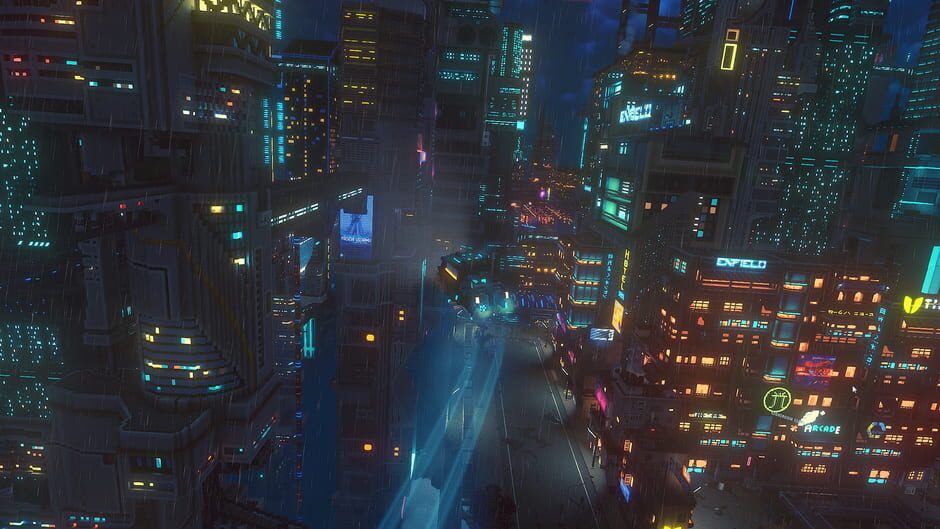 Capture de Cloudpunk