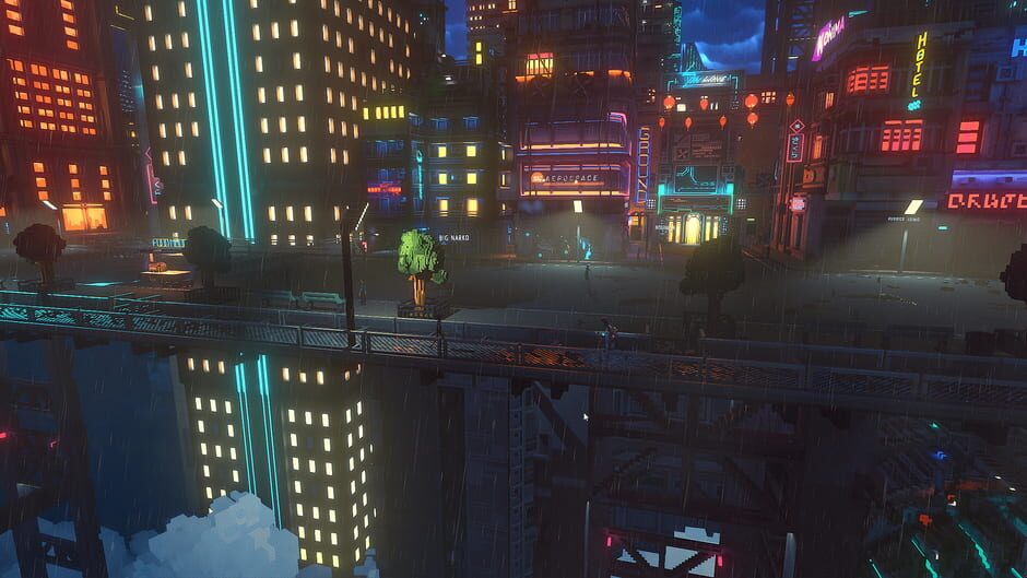 Capture de Cloudpunk
