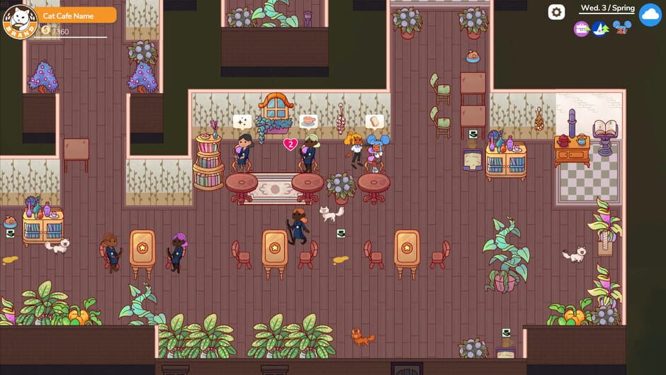 Capture de Cat Cafe Manager