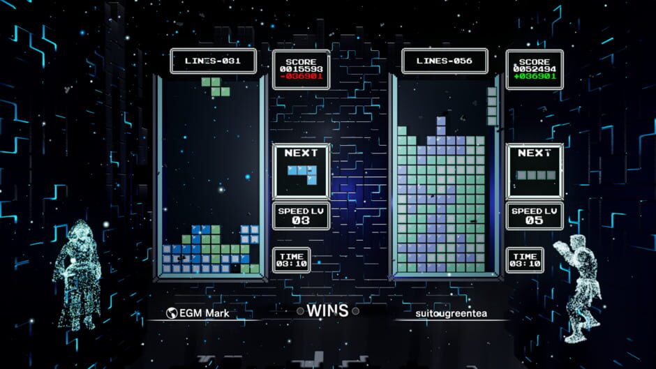 Capture de Tetris Effect: Connected