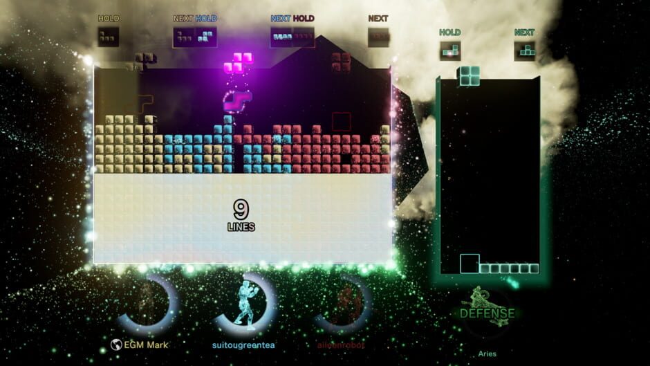 Capture de Tetris Effect: Connected