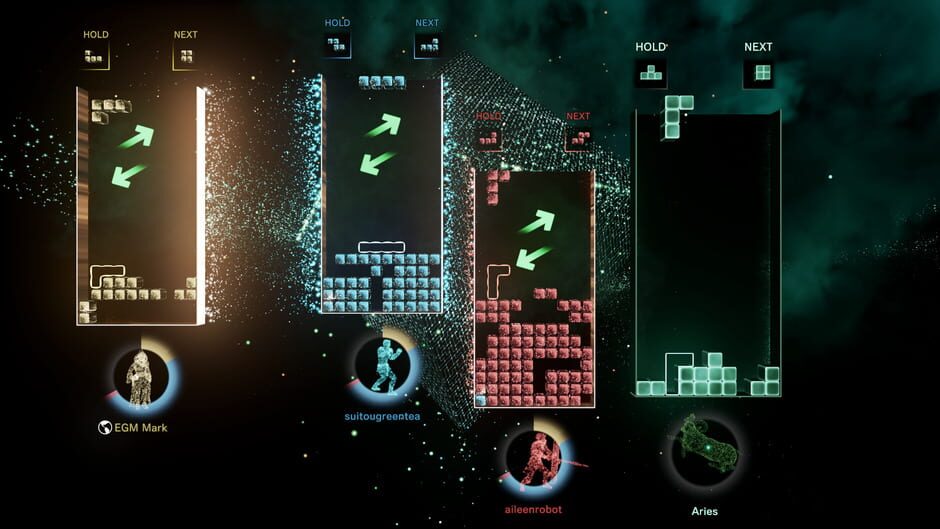 Capture de Tetris Effect: Connected