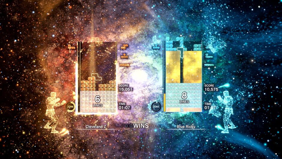 Capture de Tetris Effect: Connected