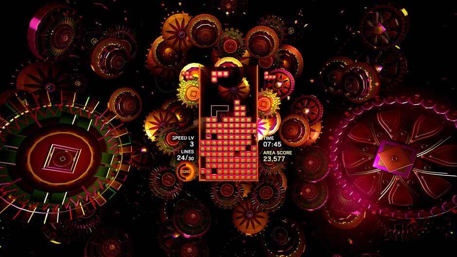 Capture de Tetris Effect: Connected