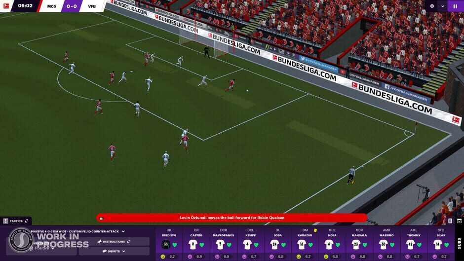 Capture de Football Manager 2021