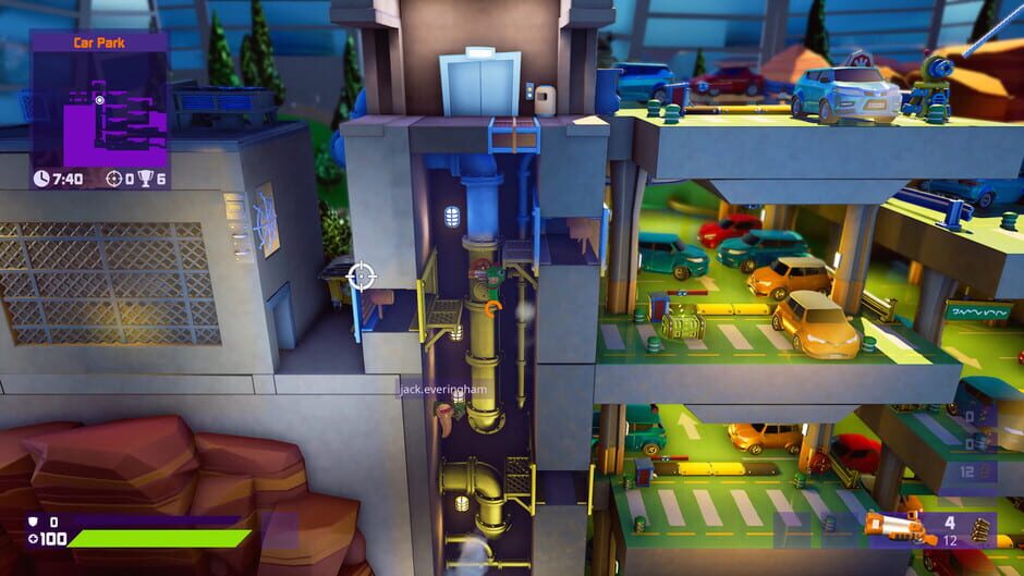 Capture de Worms Rumble