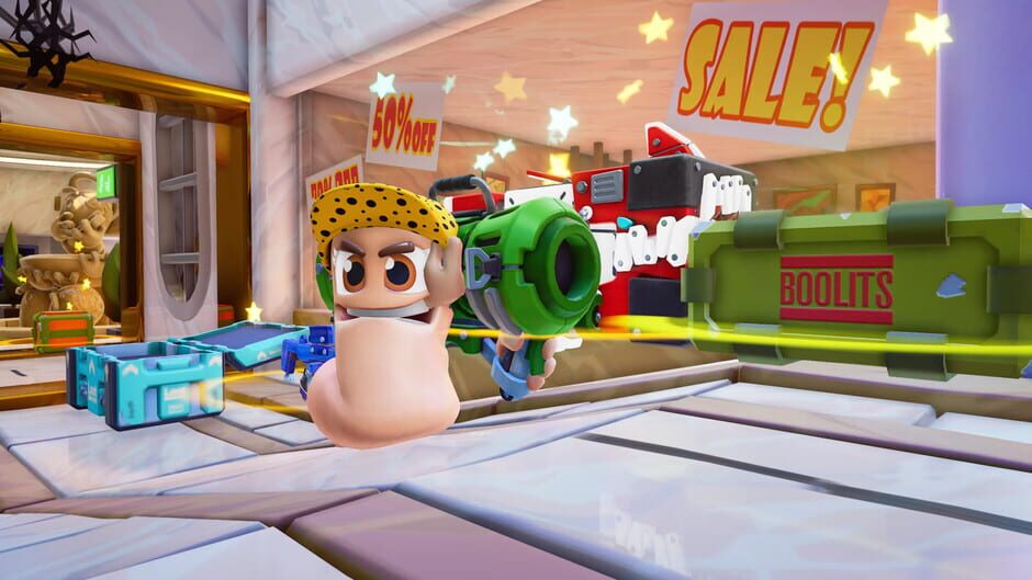 Capture de Worms Rumble