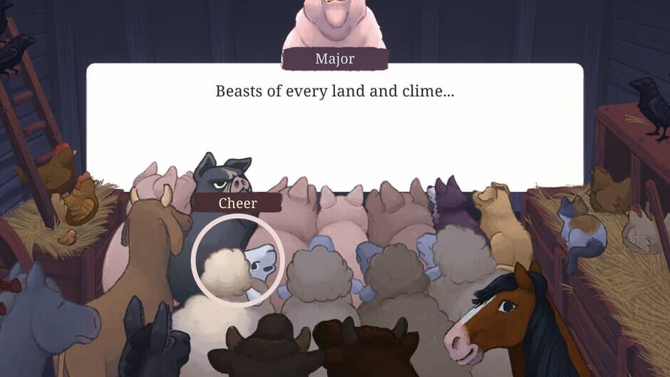 Capture d’Orwell's Animal Farm