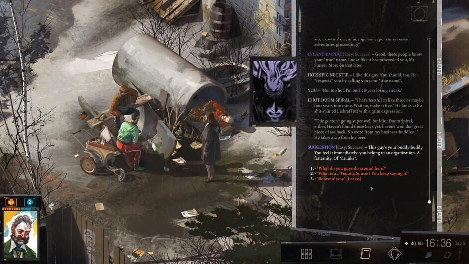 Capture de Disco Elysium: The Final Cut