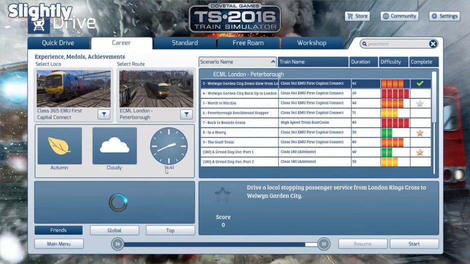 Capture de Train Simulator 2016