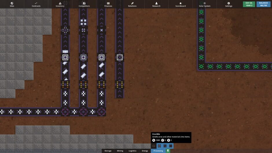 Capture de Factory Magnate