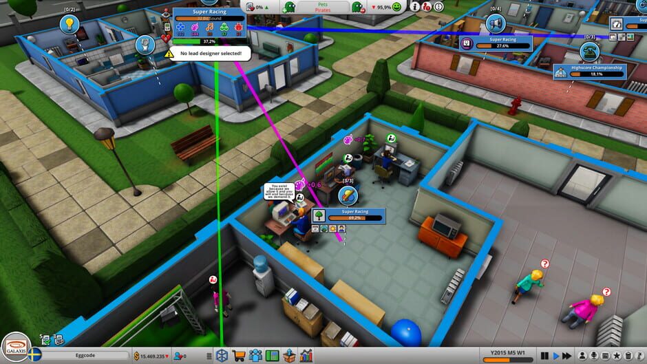 Capture de Mad Games Tycoon 2