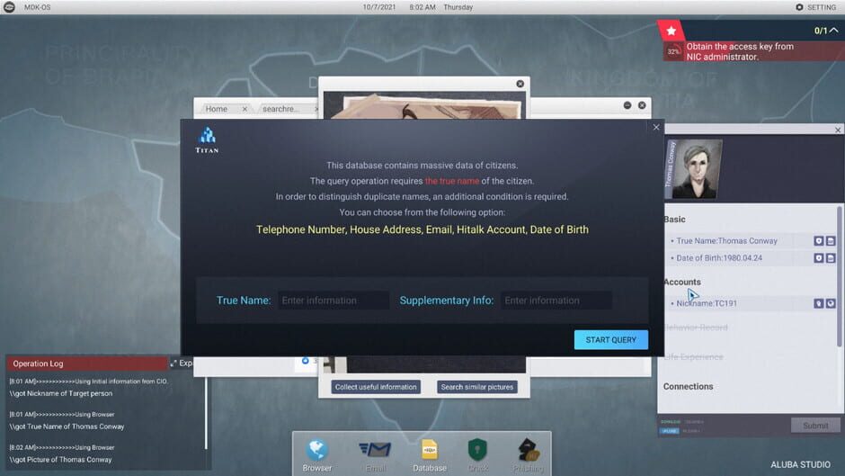 Capture de Cyber Manhunt