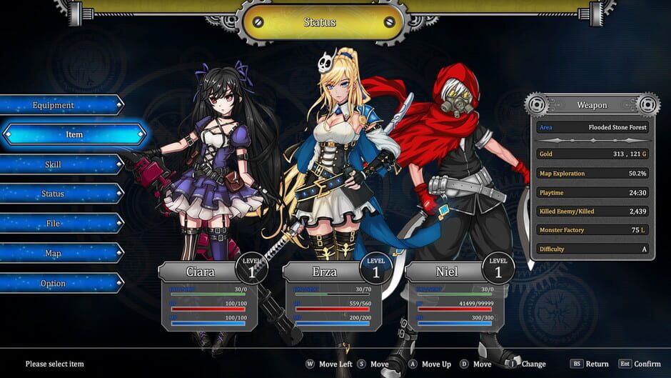 Capture de Frontier Hunter: Erza's Wheel of Fortune