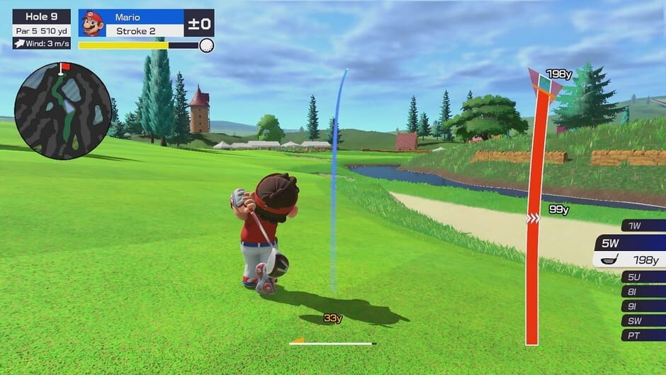 Capture de Mario Golf: Super Rush