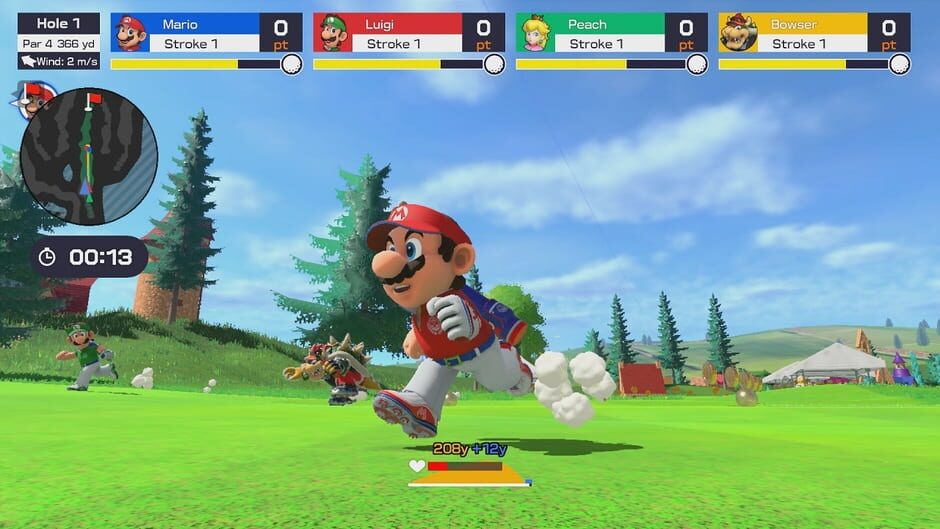 Capture de Mario Golf: Super Rush