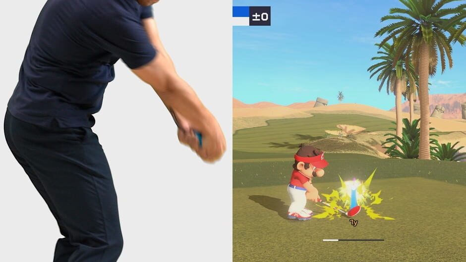 Capture de Mario Golf: Super Rush