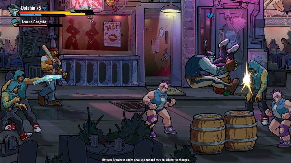Capture de Mayhem Brawler