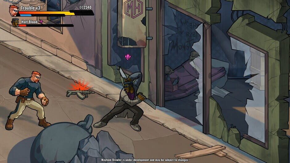 Capture de Mayhem Brawler