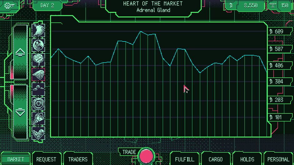 Capture de Space Warlord Organ Trading Simulator