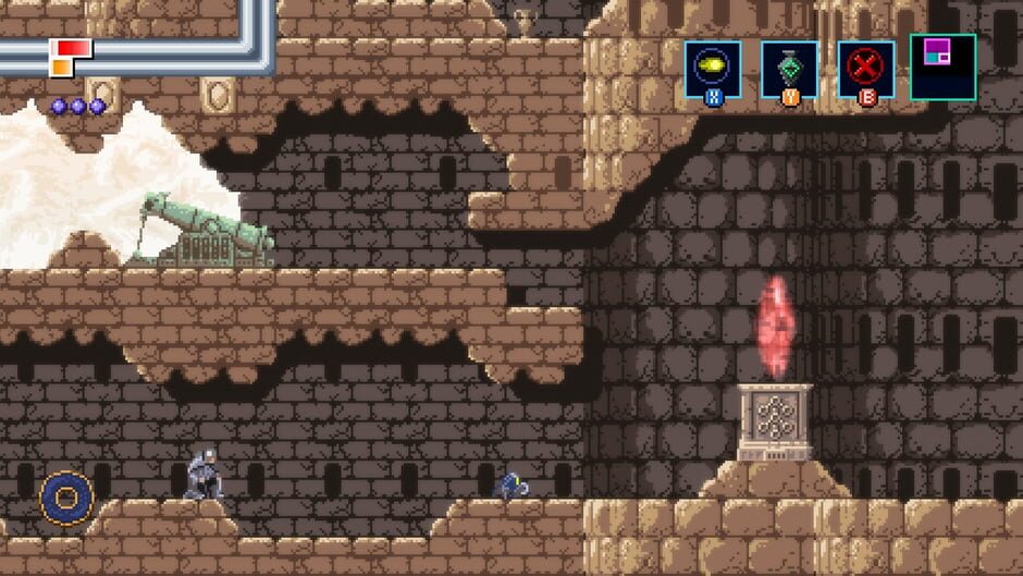 Capture d’Axiom Verge 2