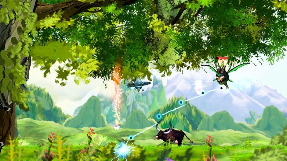 Capture de Moo Lander