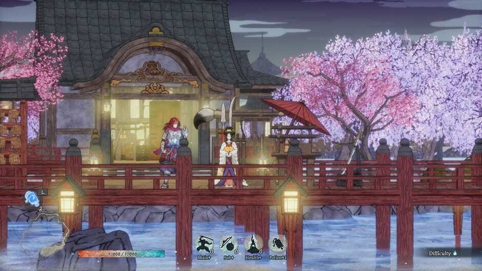 Capture de GetsuFumaDen: Undying Moon