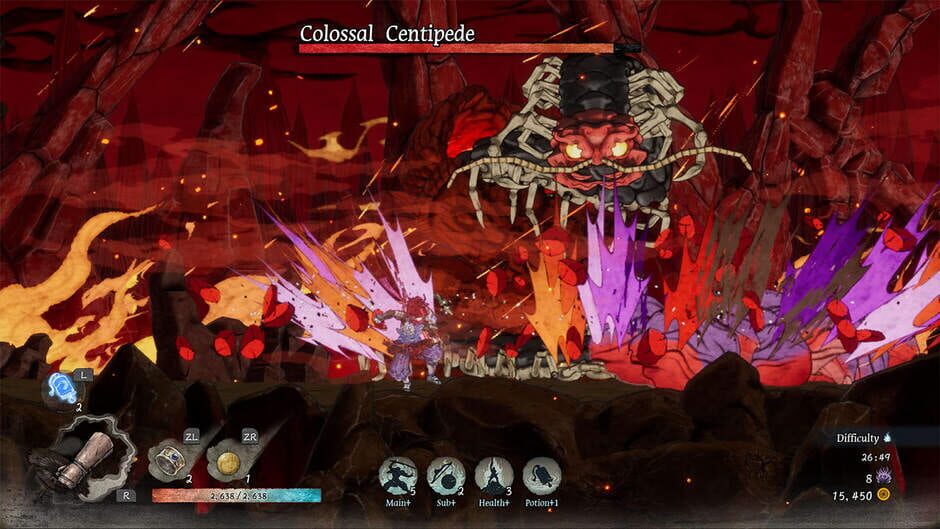 Capture de GetsuFumaDen: Undying Moon
