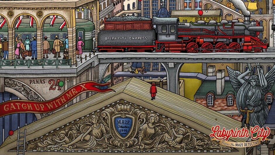 Capture de Labyrinth City: Pierre the Maze Detective