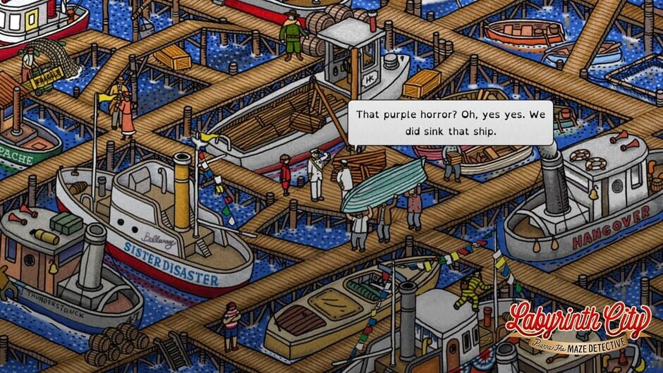 Capture de Labyrinth City: Pierre the Maze Detective
