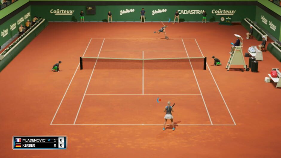 Capture d’AO Tennis 2