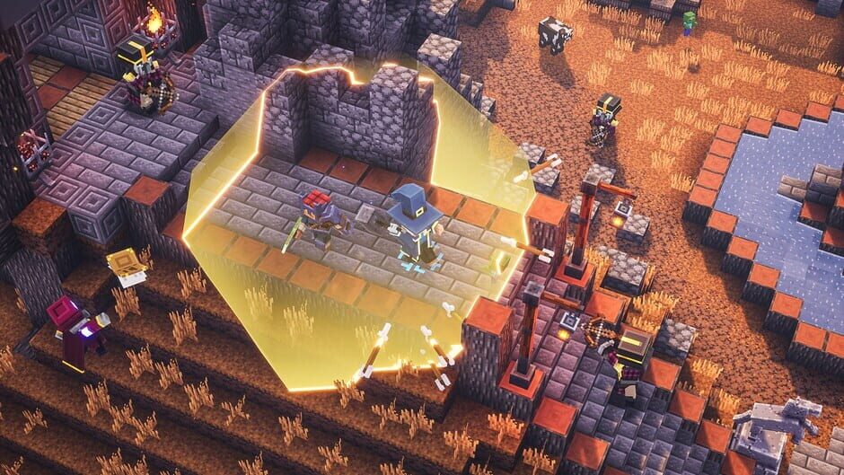 Capture de Minecraft Dungeons